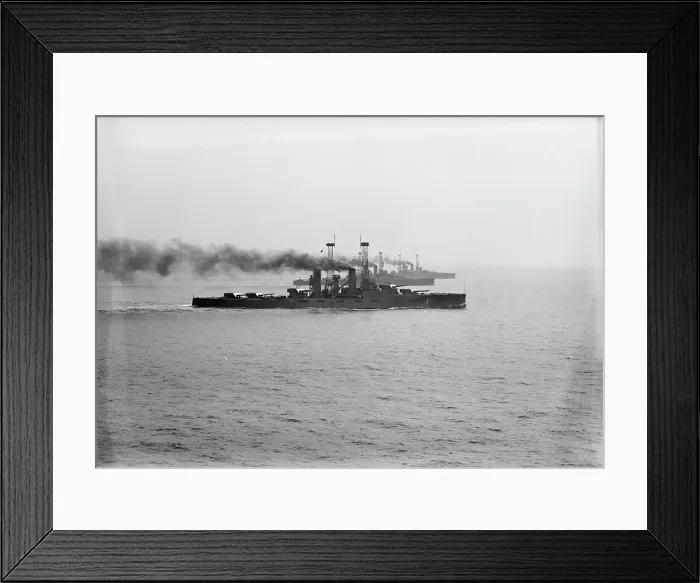 Framed Print : U.S.S. Delaware with U.S.S. Kansas And Arkansas, 1913. Creator: Harris & Ewing. U.S.S. Delaware with U.S.S. Kansas And Arkansas, 1913. Creator: Harris & Ewing Framed Print : U.S.S. Delaware with U.S.S. Kansas And Arkansas, 1913. Creator: Harris & Ewing. U.S.S. Delaware with U.S.S. Kansas And Arkansas, 1913. Creator: Harris & Ewing