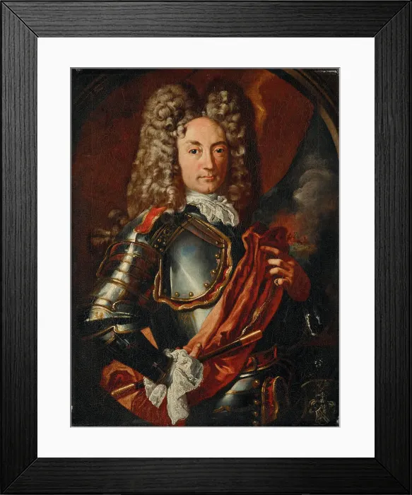 Framed Print : Portrait of Annibale Marchese (1686-1753). Creator: Solimena, Francesco (1657-1747) Framed Print : Portrait of Annibale Marchese (1686-1753). Creator: Solimena, Francesco (1657-1747)