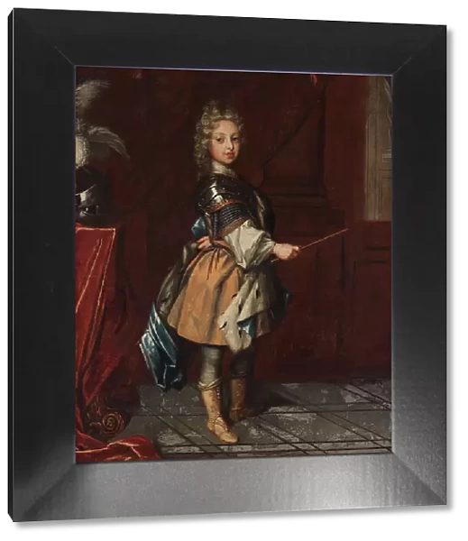 Portrait of Duke Charles Frederick of Holstein-Gottorp (1700-1739) as child. Creator: Krafft, David, von (1655-1724)