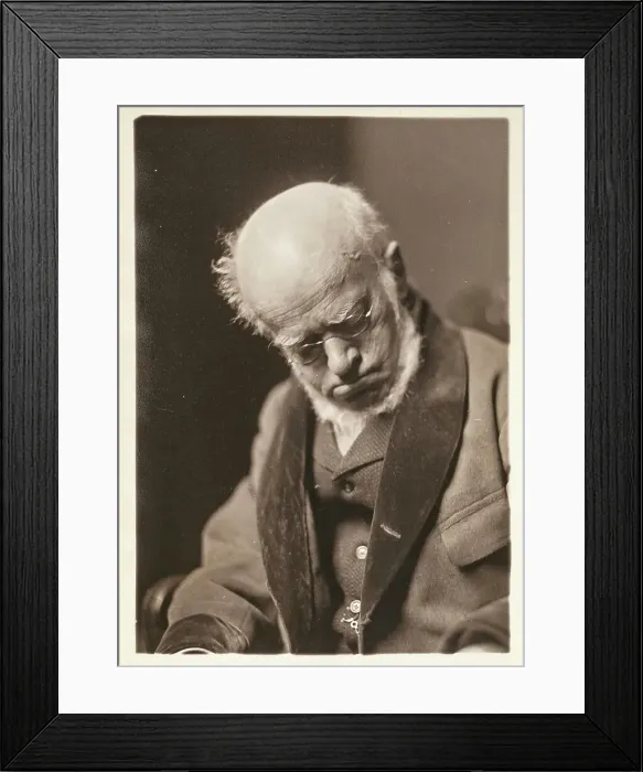 Framed Print : Portrait of Adolph von Menzel (1815-1905), 1904. Creator: Hilsdorf, Jacob (1872-1916) Framed Print : Portrait of Adolph von Menzel (1815-1905), 1904. Creator: Hilsdorf, Jacob (1872-1916)