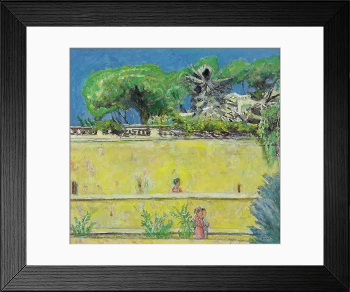 Framed Print : Terrace in the South (Terrasse dans le Midi), c. 1925. Creator: Bonnard, Pierre (1867-1947) Framed Print : Terrace in the South (Terrasse dans le Midi), c. 1925. Creator: Bonnard, Pierre (1867-1947)