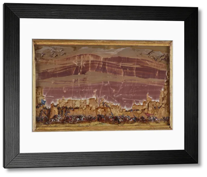 Framed Print : La presa di Gerusalemme, c. 1615-1620. Creator: Tempesta, Antonio (1555-1630) Framed Print : La presa di Gerusalemme, c. 1615-1620. Creator: Tempesta, Antonio (1555-1630)