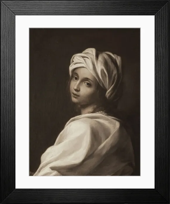 Framed Print : Portrait of Beatrice Cenci (1577-1599), 1599. Creator: Reni, Guido (1575-1642) Framed Print : Portrait of Beatrice Cenci (1577-1599), 1599. Creator: Reni, Guido (1575-1642)