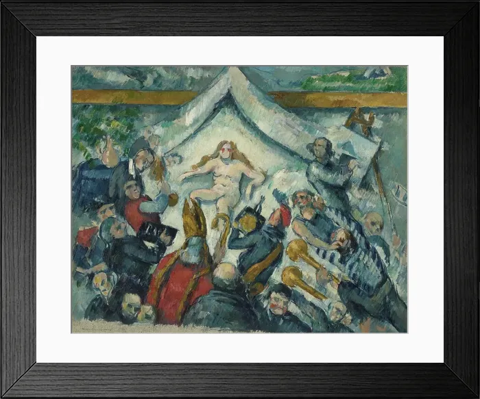 Framed Print : The Eternal Feminine (L'Éternel Féminin), ca 1877. Creator: Cézanne, Paul (1839-1906) Framed Print : The Eternal Feminine (L'Éternel Féminin), ca 1877. Creator: Cézanne, Paul (1839-1906)