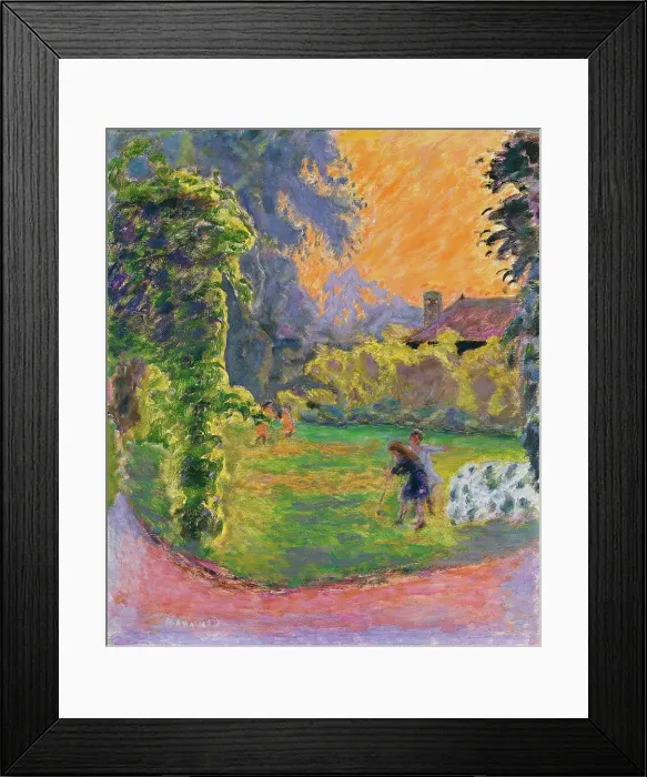 Framed Print : Sunset (Le Soleil couchant), 1912. Creator: Bonnard, Pierre (1867-1947) Framed Print : Sunset (Le Soleil couchant), 1912. Creator: Bonnard, Pierre (1867-1947)