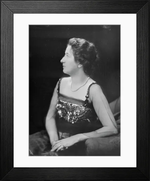 Framed Print : Mrs. J. Rittenhouse, portrait photograph, 1919 Apr. 11. Creator: Arnold Genthe Framed Print : Mrs. J. Rittenhouse, portrait photograph, 1919 Apr. 11. Creator: Arnold Genthe
