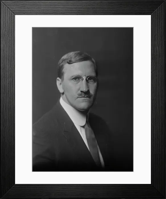 Framed Print : Mr. William J. Roberts, portrait photograph, 1918 Sept. 13. Creator: Arnold Genthe Framed Print : Mr. William J. Roberts, portrait photograph, 1918 Sept. 13. Creator: Arnold Genthe