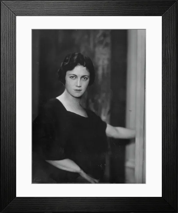 Framed Print : Miss Adelaide Rodriguez, portrait photograph, 1917 Dec. Creator: Arnold Genthe Framed Print : Miss Adelaide Rodriguez, portrait photograph, 1917 Dec. Creator: Arnold Genthe