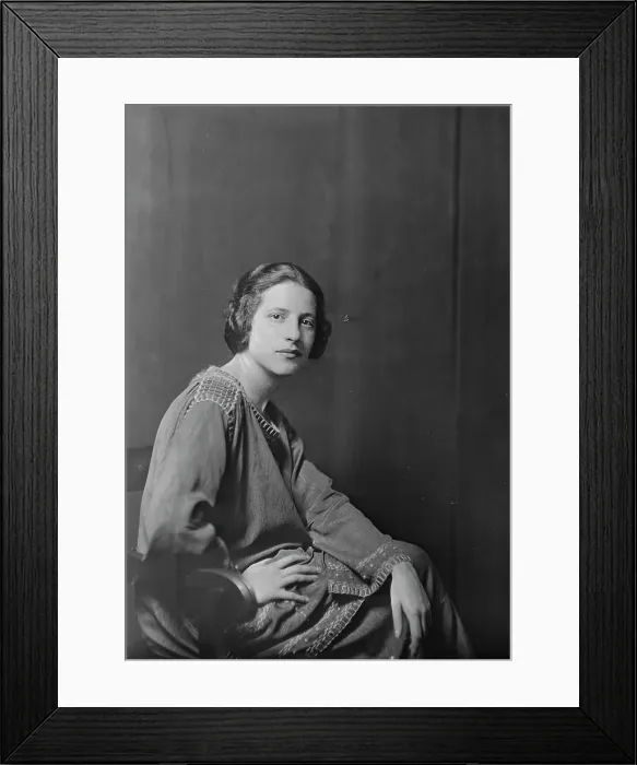 Framed Print : Miss Rita Romilly, portrait photograph, 1918 Aug. 28. Creator: Arnold Genthe Framed Print : Miss Rita Romilly, portrait photograph, 1918 Aug. 28. Creator: Arnold Genthe