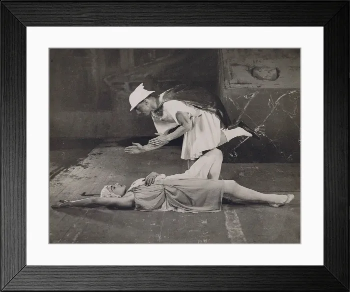 Framed Print : Léonide Massine and Boris Lisanevich in the ballet Mercure by Erik Satie, 1927. Creator: Anonymous. Léonide Massine and Boris Lisanevich in the ballet Mercure by Erik Satie, 1927. Creator: Anonymous Framed Print : Léonide Massine and Boris Lisanevich in the ballet Mercure by Erik Satie, 1927. Creator: Anonymous. Léonide Massine and Boris Lisanevich in the ballet Mercure by Erik Satie, 1927. Creator: Anonymous