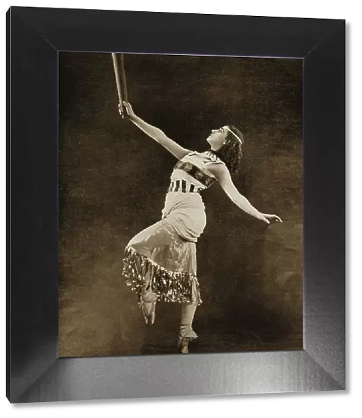 Tamara Karsavina in the Diaghilev's first Paris 'Saison Russe', 1909. Creator: Anonymous. Tamara Karsavina in the Diaghilev's first Paris 'Saison Russe', 1909. Creator: Anonymous