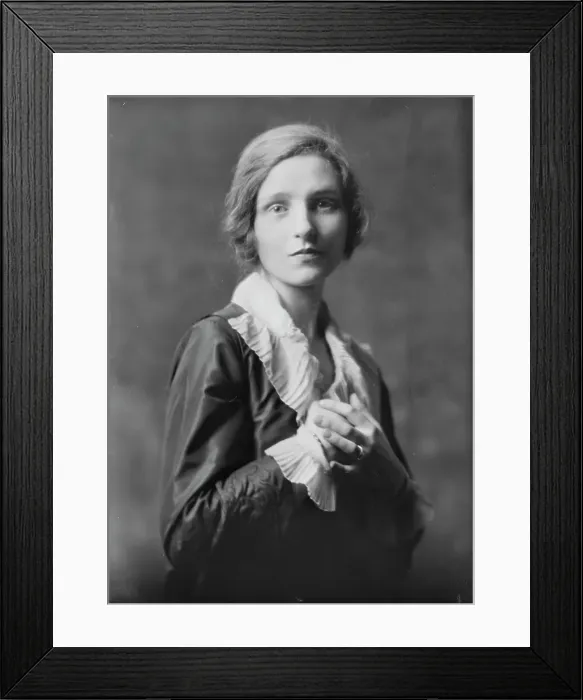 Framed Print : Mrs. Robbins Russell, portrait photograph, 1918 May 17. Creator: Arnold Genthe Framed Print : Mrs. Robbins Russell, portrait photograph, 1918 May 17. Creator: Arnold Genthe