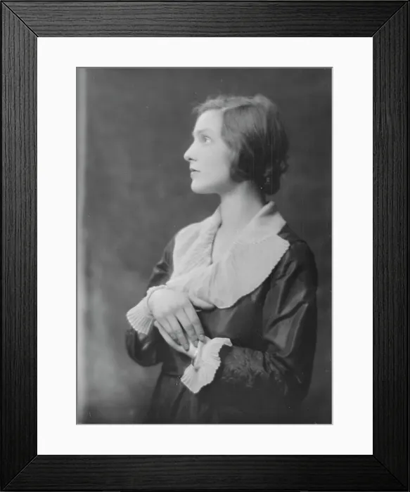 Framed Print : Mrs. Robbins Russell, portrait photograph, 1918 May 17. Creator: Arnold Genthe Framed Print : Mrs. Robbins Russell, portrait photograph, 1918 May 17. Creator: Arnold Genthe