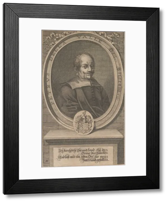 Framed Print : Pietro della Valle (1586-1652), before 1652. Creator: Anonymous