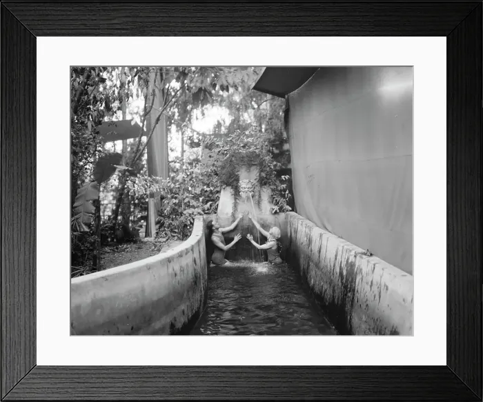 Framed Print : Ruth St. Denis dancers, between 1910 and 1935. Creator: Arnold Genthe Framed Print : Ruth St. Denis dancers, between 1910 and 1935. Creator: Arnold Genthe