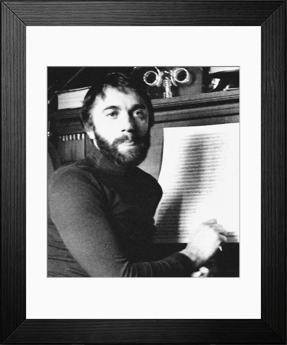 Framed Print : Portrait of the Composer Eduard Artemyev. Creator: Anonymous Framed Print : Portrait of the Composer Eduard Artemyev. Creator: Anonymous
