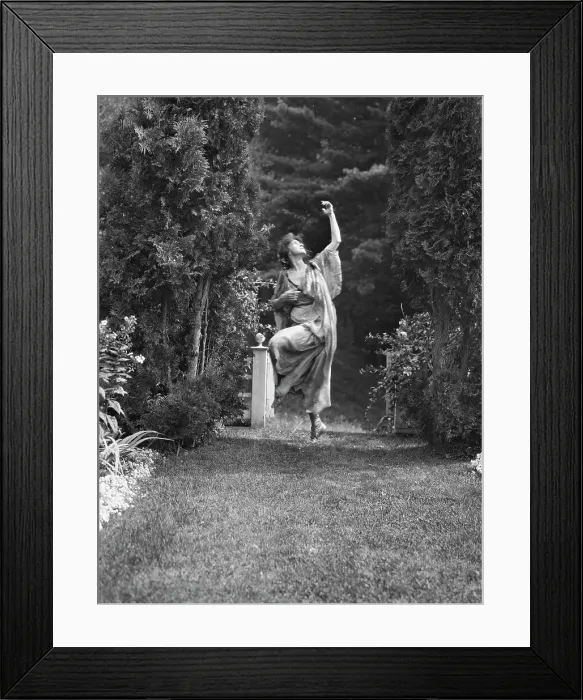 Framed Print : Scene from Sanctuary, A Bird Masque, by Percy MacKaye, in rehearsal for first...New Hampshire, 1913. Creator: Arnold Genthe Framed Print : Scene from Sanctuary, A Bird Masque, by Percy MacKaye, in rehearsal for first...New Hampshire, 1913. Creator: Arnold Genthe