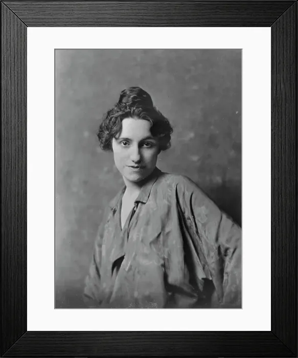 Framed Print : Miss Schellig, portrait photograph, 1919 Aug. 11. Creator: Arnold Genthe Framed Print : Miss Schellig, portrait photograph, 1919 Aug. 11. Creator: Arnold Genthe