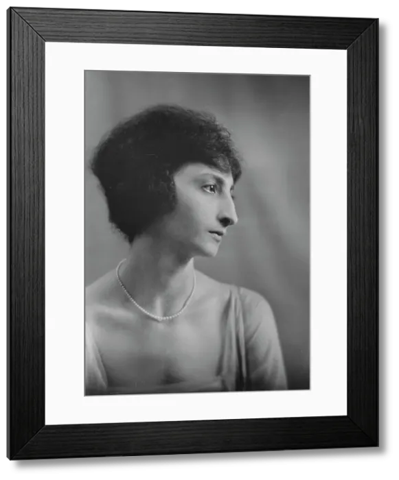 Framed Print : Miss Renee Schmoll, portrait photograph, 1919 Apr. 7. Creator: Arnold Genthe Framed Print : Miss Renee Schmoll, portrait photograph, 1919 Apr. 7. Creator: Arnold Genthe