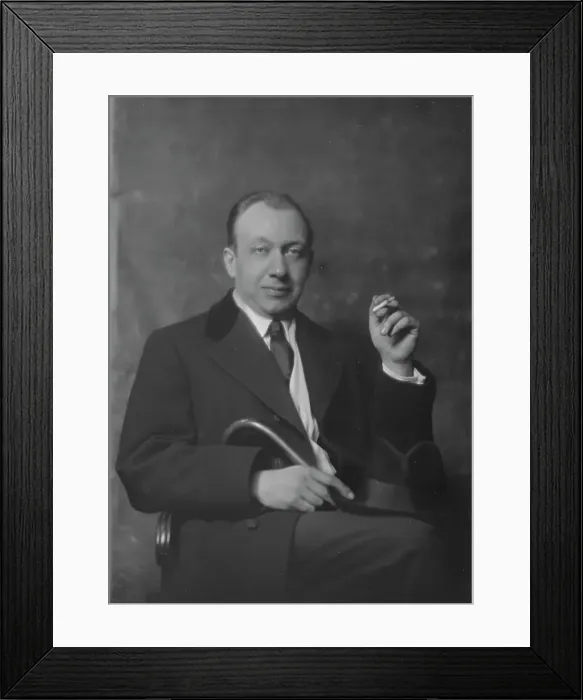 Framed Print : Mr. Ludwig Schwab, portrait photograph, 1919 Mar. 4. Creator: Arnold Genthe Framed Print : Mr. Ludwig Schwab, portrait photograph, 1919 Mar. 4. Creator: Arnold Genthe