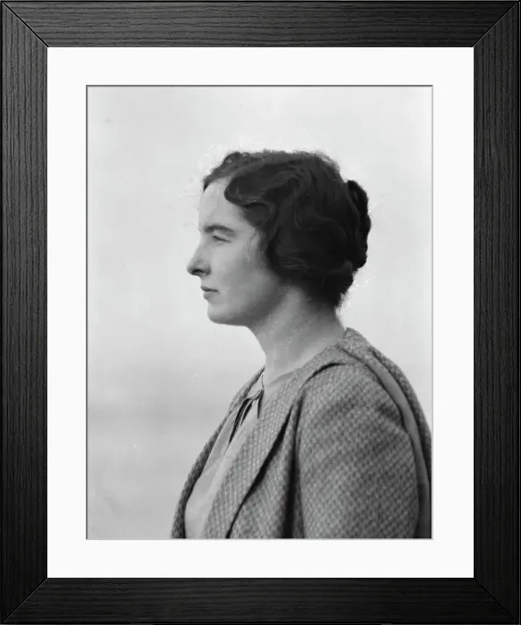 Framed Print : McMahon, Florence, Miss, portrait photograph, 1928 June. Creator: Arnold Genthe Framed Print : McMahon, Florence, Miss, portrait photograph, 1928 June. Creator: Arnold Genthe