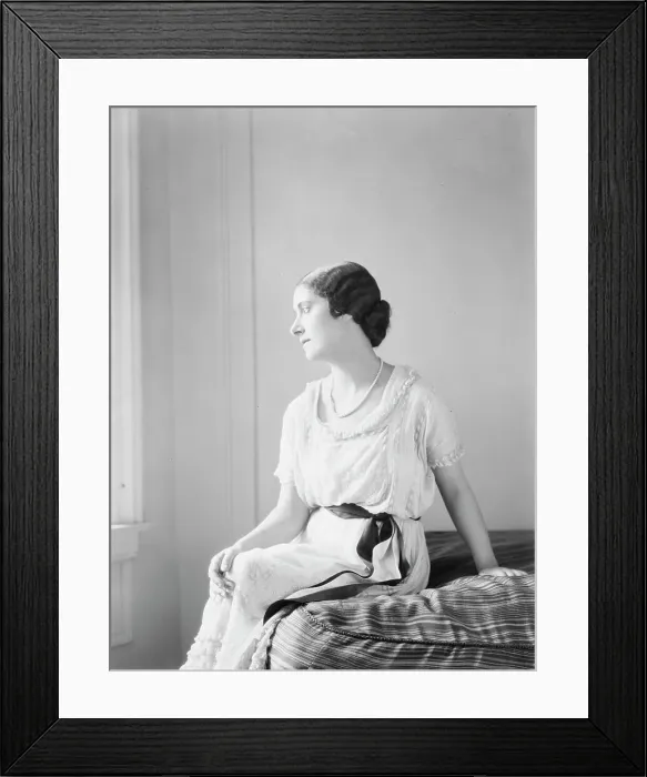 Framed Print : Norman, D. Mrs. portrait photograph, 1925 July 22. Creator: Arnold Genthe Framed Print : Norman, D. Mrs. portrait photograph, 1925 July 22. Creator: Arnold Genthe