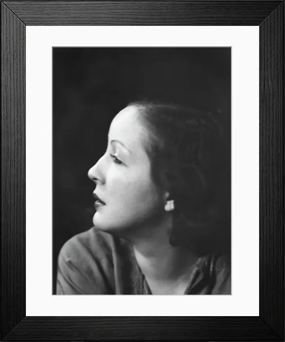 Framed Print : Parlo, Dita, Miss, portrait photograph, 1932 Feb. 22. Creator: Arnold Genthe Framed Print : Parlo, Dita, Miss, portrait photograph, 1932 Feb. 22. Creator: Arnold Genthe