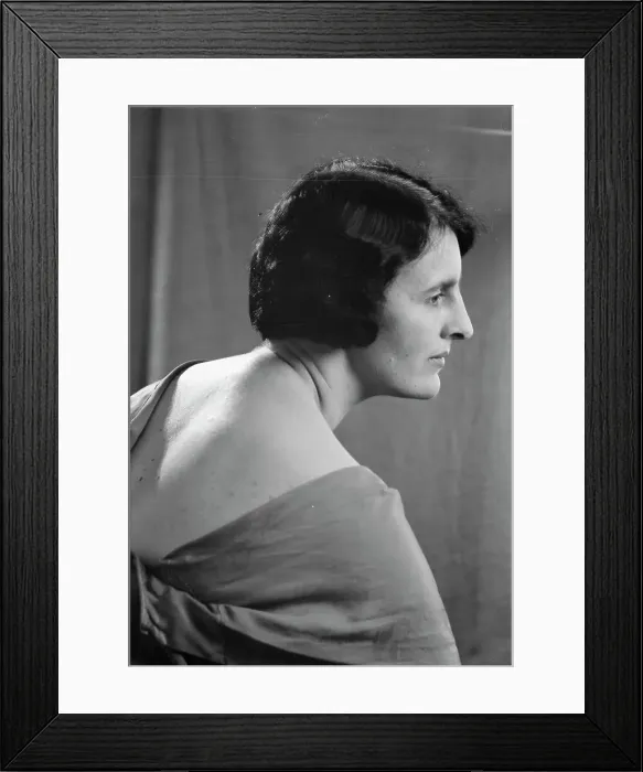 Framed Print : Powell, Mrs. portrait photograph, 1924 Creator: Arnold Genthe Framed Print : Powell, Mrs. portrait photograph, 1924 Creator: Arnold Genthe