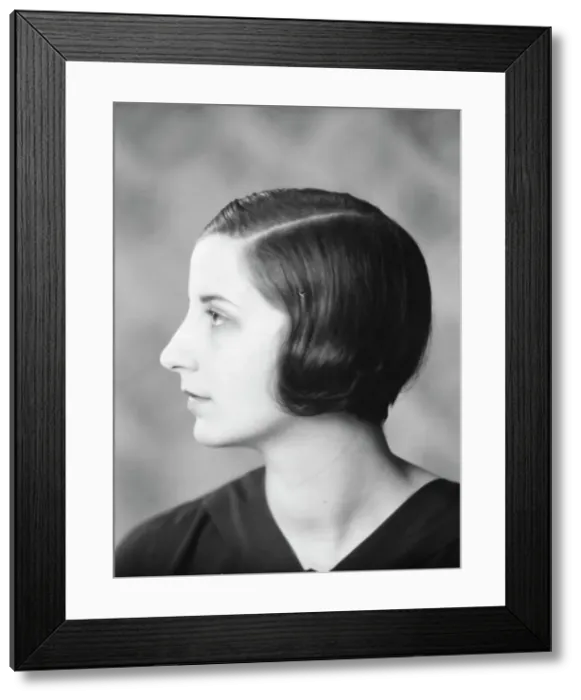 Framed Print : Rickard, Willa, Miss, portrait photograph, 1930 Mar. 2. Creator: Arnold Genthe Framed Print : Rickard, Willa, Miss, portrait photograph, 1930 Mar. 2. Creator: Arnold Genthe