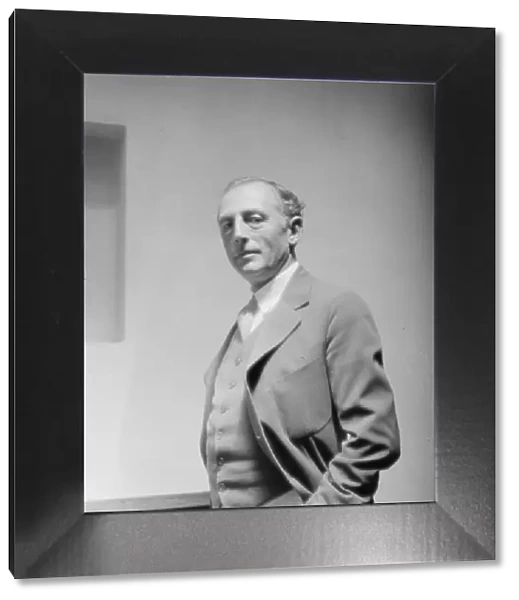 St. John, Louis, Mr. portrait photograph, 1927 Creator: Arnold Genthe