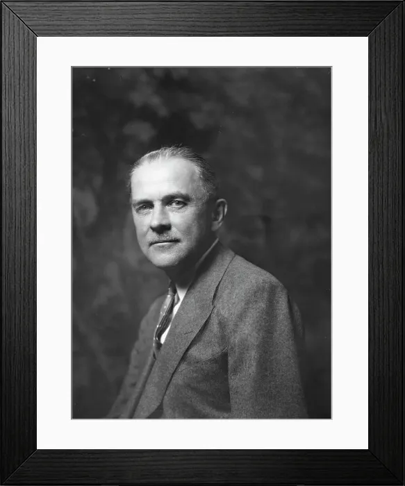Framed Print : Symington, Thomas H. Mr. portrait photograph, between 1928 and 1942. Creator: Arnold Genthe Framed Print : Symington, Thomas H. Mr. portrait photograph, between 1928 and 1942. Creator: Arnold Genthe