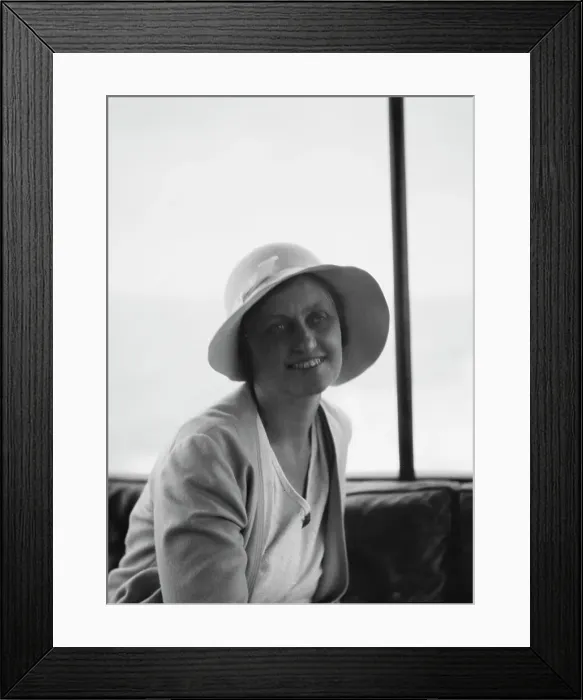Framed Print : Van Der Steiken, Mrs. portrait photograph, 1931 Creator: Arnold Genthe Framed Print : Van Der Steiken, Mrs. portrait photograph, 1931 Creator: Arnold Genthe