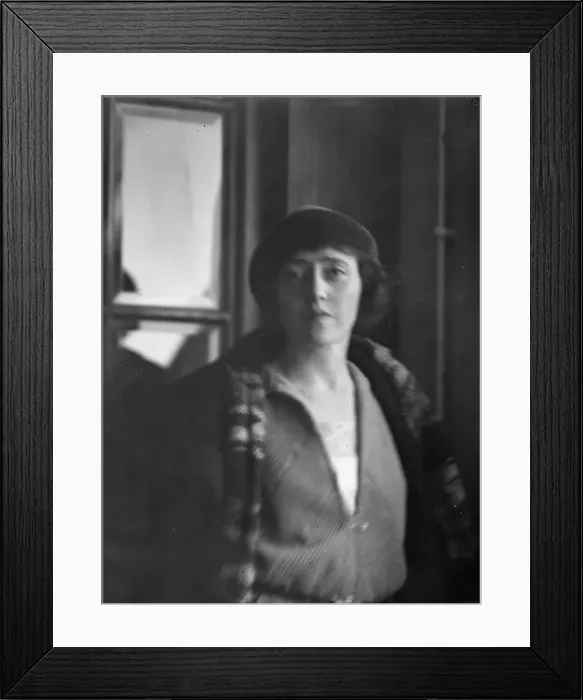 Framed Print : Walter, Valerie, Miss, portrait photograph, 1930 Oct. Creator: Arnold Genthe Framed Print : Walter, Valerie, Miss, portrait photograph, 1930 Oct. Creator: Arnold Genthe