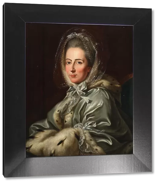Portrait of Christiane Henriette, Countess Palatine of Zweibrücken-Birkenfeld...(1725-1816). Creator: Tischbein, Johann Heinrich, the Elder (1722-1789)