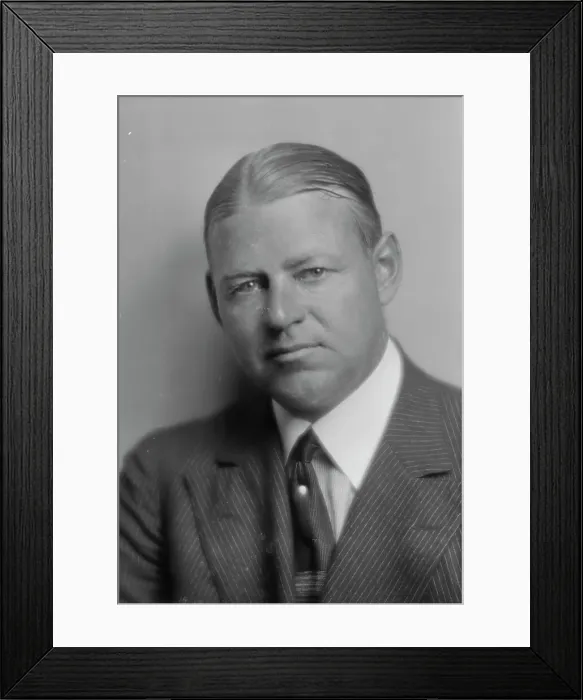 Framed Print : Adams, John, Mr. portrait photographt, 1914 Aug. 31. Creator: Arnold Genthe