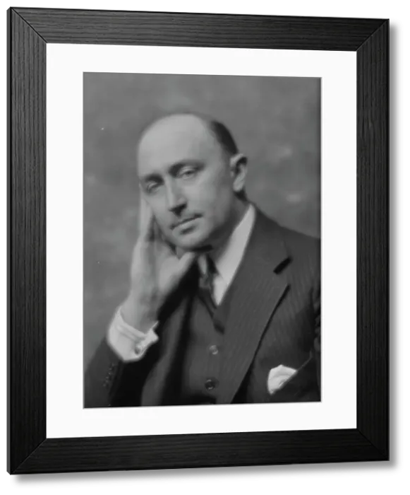 Framed Print : Aitken, Harry E. Mr. portrait photograph, ca. 1914. Creator: Arnold Genthe Framed Print : Aitken, Harry E. Mr. portrait photograph, ca. 1914. Creator: Arnold Genthe