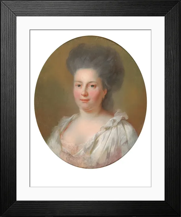 Framed Print : Princess Friederike of Brandenburg-Schwedt (1736-1797), Duchess of Württemberg. Creator: Tischbein, Johann Heinrich Wilhelm (1751-1829) Framed Print : Princess Friederike of Brandenburg-Schwedt (1736-1797), Duchess of Württemberg. Creator: Tischbein, Johann Heinrich Wilhelm (1751-1829)