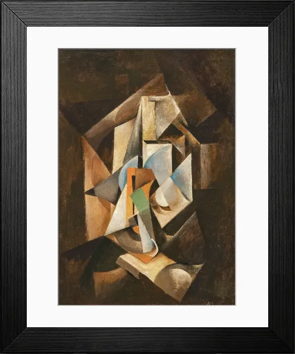 Framed Print : Abstract composition. Creator: Yudin, Lev Alexandrovich (1903-1941) Framed Print : Abstract composition. Creator: Yudin, Lev Alexandrovich (1903-1941)