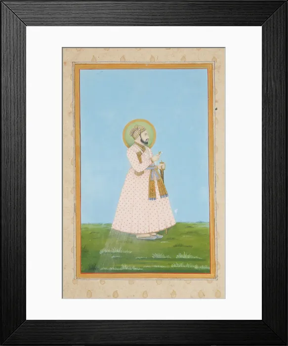 Framed Print : Portrait of Prince Dara Shukoh (1615-1659). Creator: Anonymous Framed Print : Portrait of Prince Dara Shukoh (1615-1659). Creator: Anonymous