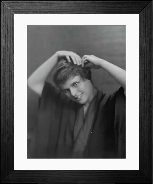 Framed Print : Allen, Anita, Miss, portrait photograph, not before 1916. Creator: Arnold Genthe Framed Print : Allen, Anita, Miss, portrait photograph, not before 1916. Creator: Arnold Genthe
