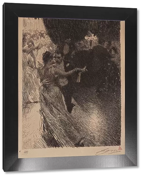 The Waltz, 1891. Creator: Zorn, Anders Leonard (1860-1920)