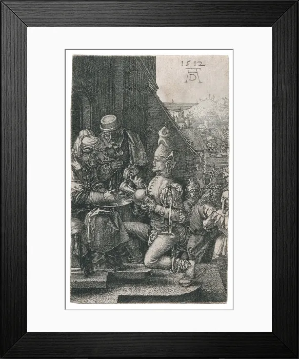 Framed Print : Pilate Washing His Hands, from the series The Small Passion, 1512. Creator: Dürer, Albrecht (1471-1528). Pilate Washing His Hands, from the series The Small Passion, 1512. Creator: Dürer, Albrecht (1471-1528) Framed Print : Pilate Washing His Hands, from the series The Small Passion, 1512. Creator: Dürer, Albrecht (1471-1528). Pilate Washing His Hands, from the series The Small Passion, 1512. Creator: Dürer, Albrecht (1471-1528)