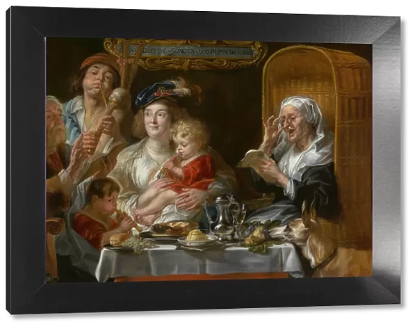 As the Old Sing, So Pipe the Young, 1638. Creator: Jordaens, Jacob (1593-1678)