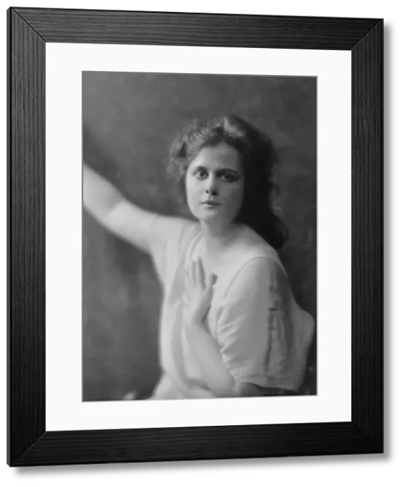 Framed Print : Ayers, Clio, Miss, portrait photograph, 1916 Jan. 13. Creator: Arnold Genthe Framed Print : Ayers, Clio, Miss, portrait photograph, 1916 Jan. 13. Creator: Arnold Genthe