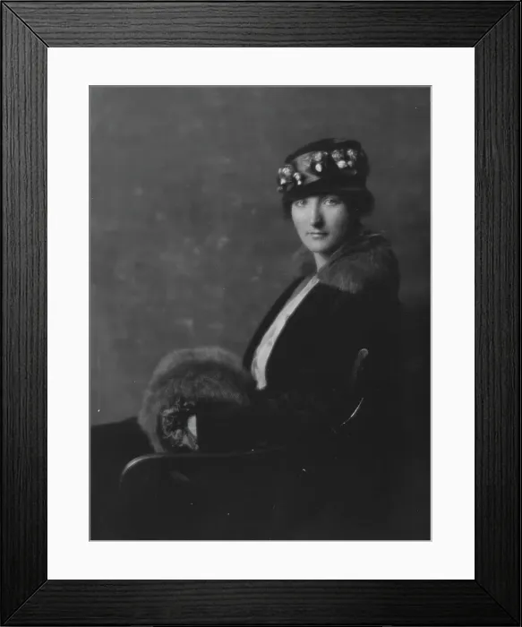 Framed Print : Backman, E. Miss, portrait photograph, 1916. Creator: Arnold Genthe Framed Print : Backman, E. Miss, portrait photograph, 1916. Creator: Arnold Genthe
