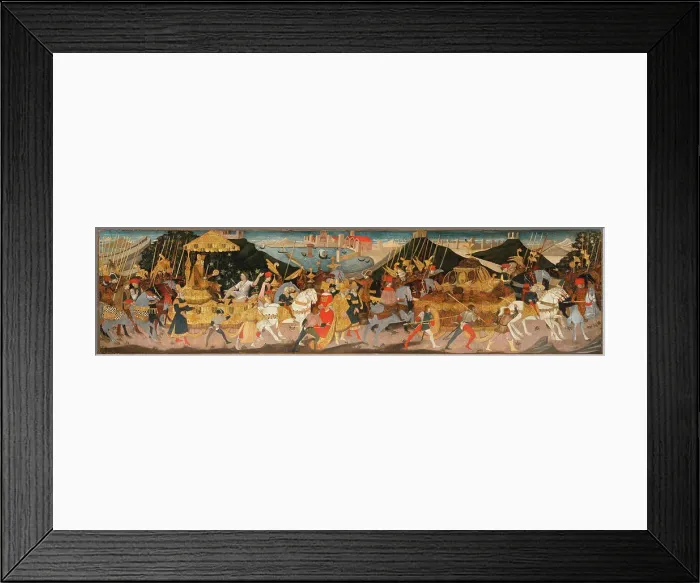 Framed Print : The Triumph of the Consul Lucius Aemilius Paullus. Creator: Apollonio di Giovanni di Tommaso (ca. 1415-1465) Framed Print : The Triumph of the Consul Lucius Aemilius Paullus. Creator: Apollonio di Giovanni di Tommaso (ca. 1415-1465)