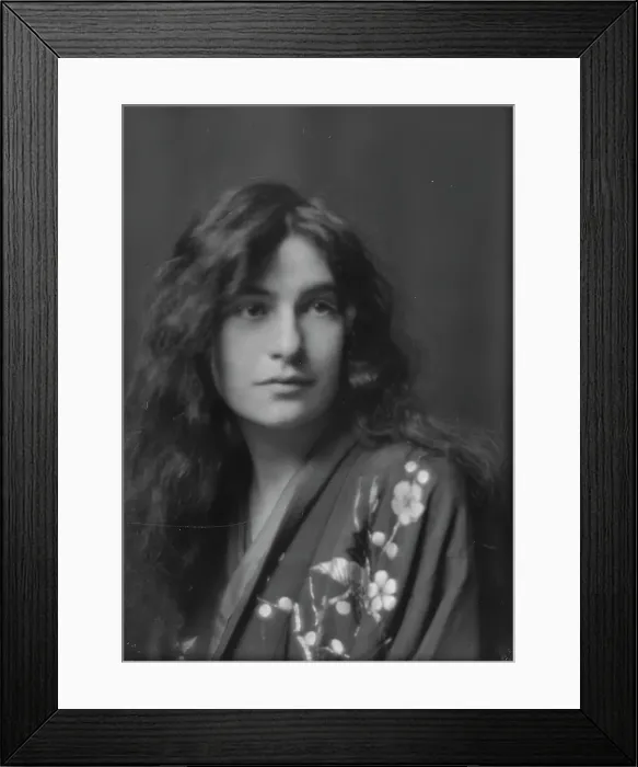 Framed Print : Babcock, Jessie C. Miss, portrait photograph, 1912 May 28. Creator: Arnold Genthe Framed Print : Babcock, Jessie C. Miss, portrait photograph, 1912 May 28. Creator: Arnold Genthe