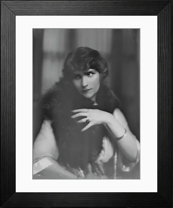 Framed Print : Barklay, D. Mrs. portrait photograph, 1915 July 14. Creator: Arnold Genthe Framed Print : Barklay, D. Mrs. portrait photograph, 1915 July 14. Creator: Arnold Genthe