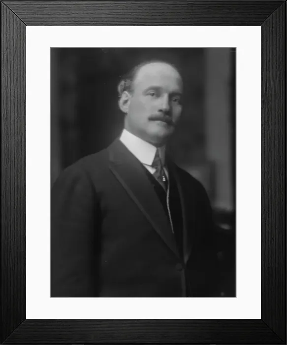 Framed Print : Bartholomay, Philip, Mr. portrait photograph, between 1913 and 1942. Creator: Arnold Genthe Framed Print : Bartholomay, Philip, Mr. portrait photograph, between 1913 and 1942. Creator: Arnold Genthe