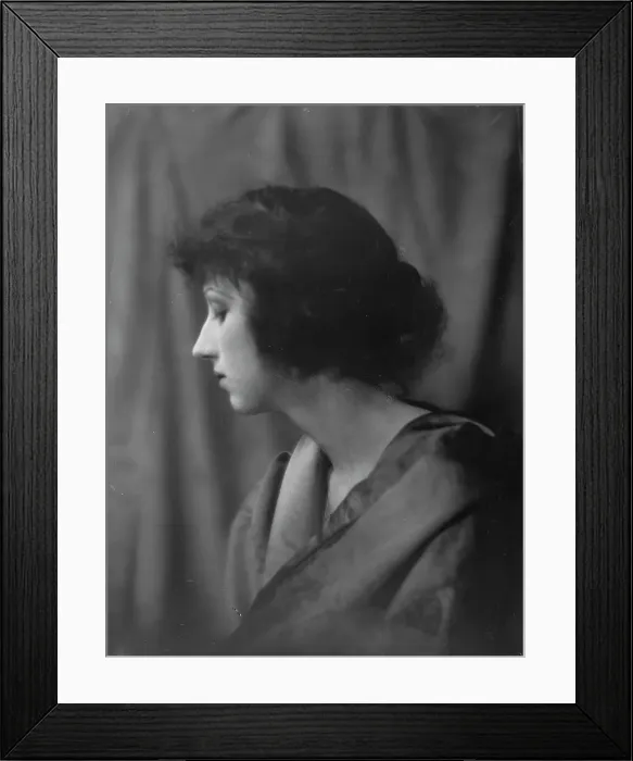 Framed Print : Beach, Mrs. portrait photograph, 1915 Dec. or 1916 Jan. Creator: Arnold Genthe Framed Print : Beach, Mrs. portrait photograph, 1915 Dec. or 1916 Jan. Creator: Arnold Genthe